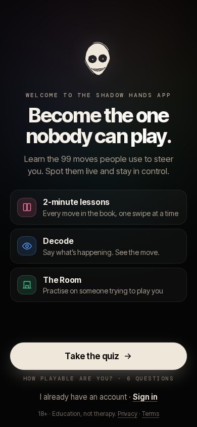 Unplayable mobile view
