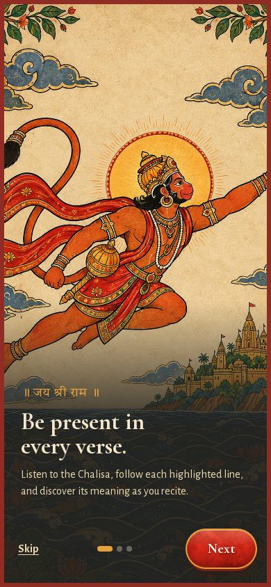 Jai Hanuman mobile view