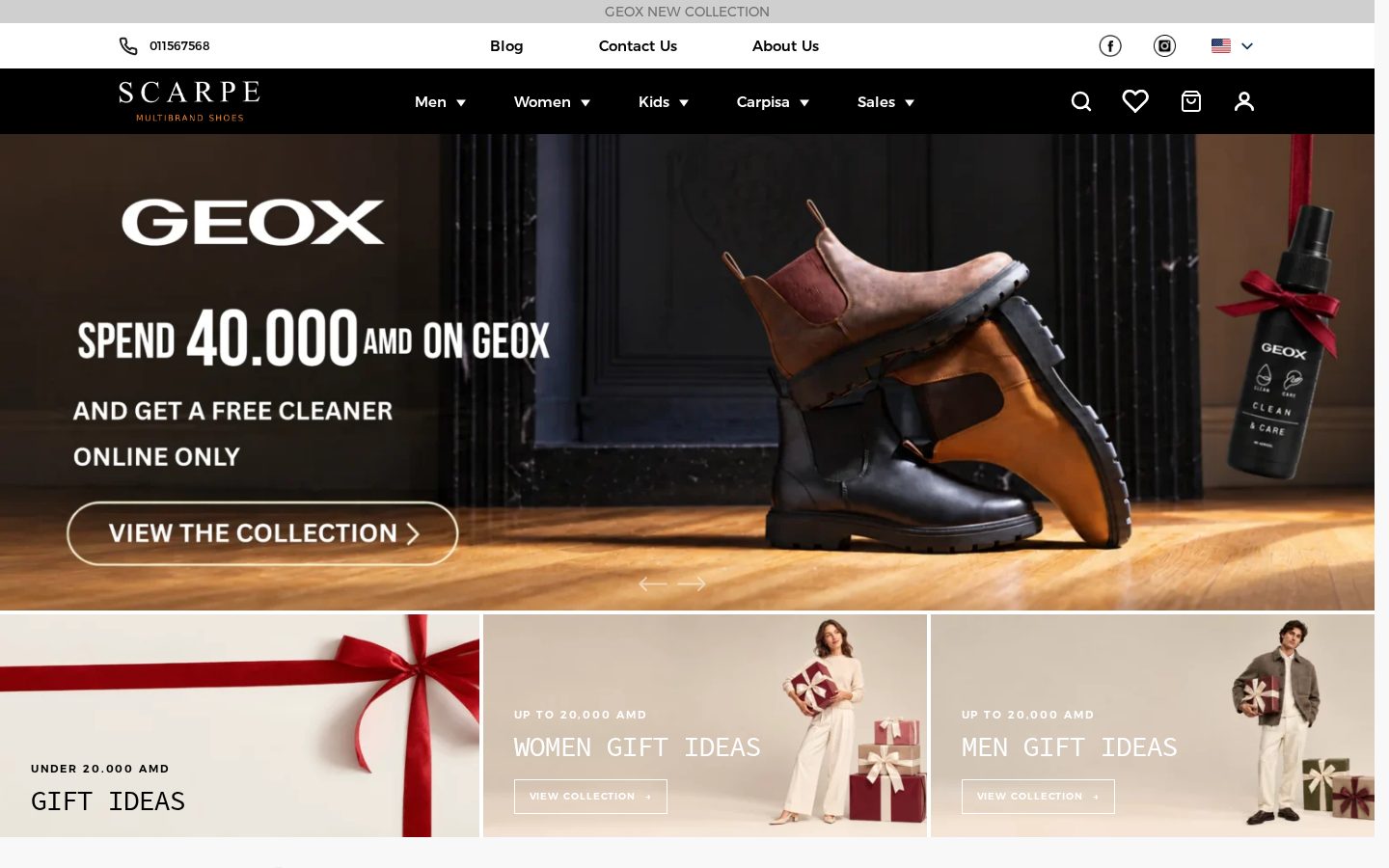 Scarpe desktop view